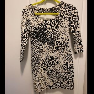 Mini Leopard print dress size Small